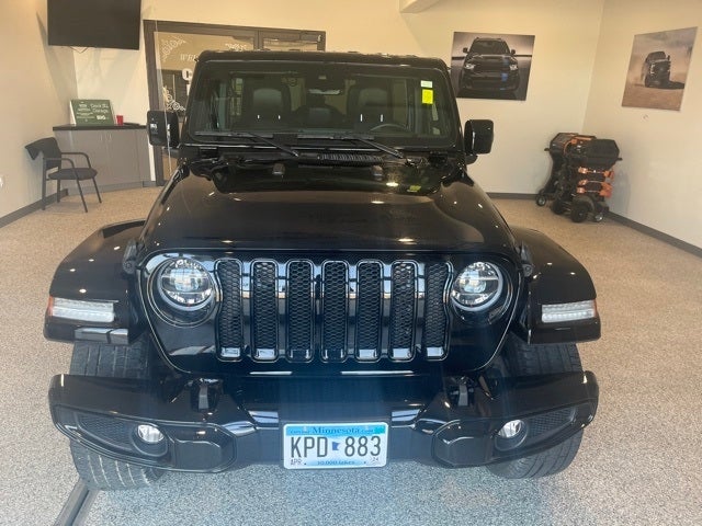Used 2021 Jeep Wrangler Unlimited High Altitude with VIN 1C4HJXEGXMW544362 for sale in Hallock, Minnesota