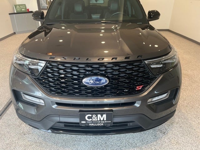 Used 2020 Ford Explorer ST with VIN 1FM5K8GC2LGB53582 for sale in Hallock, Minnesota