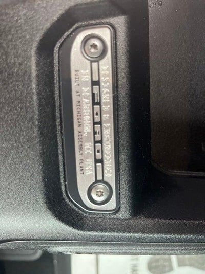 2022 Ford Bronco Base Sasquatch